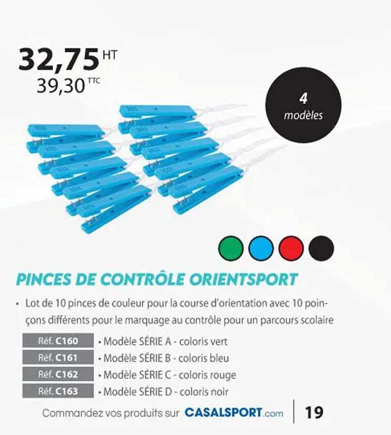 pinces de contrôle orientsport