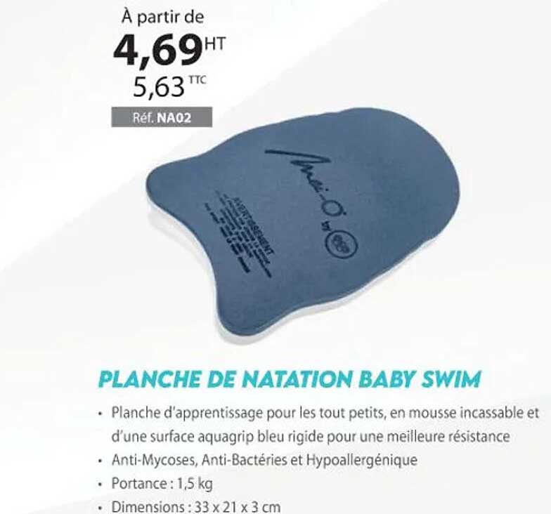 planche de natation baby swim