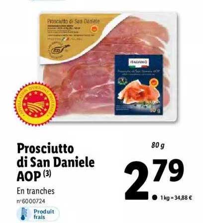 prosciutto di san daniele aop italiamo