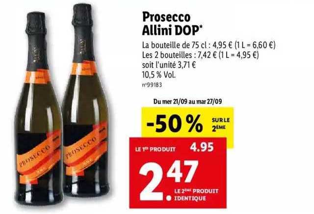 prosecco allini dop