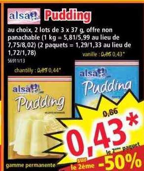 pudding alsa