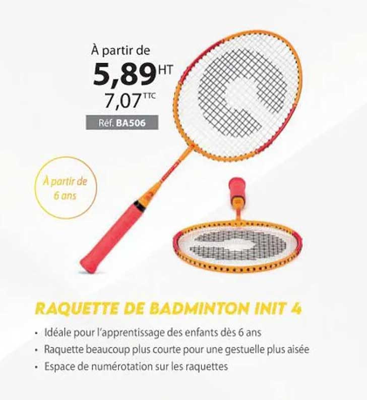 raquette de badminton init 4