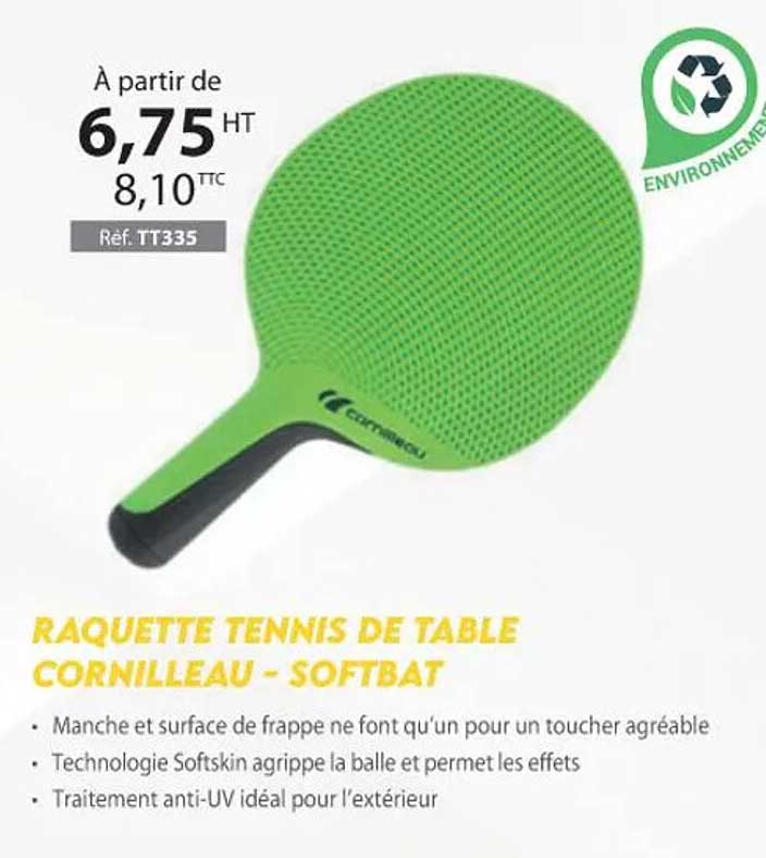 raquette tennis de table cornilleau - softbat