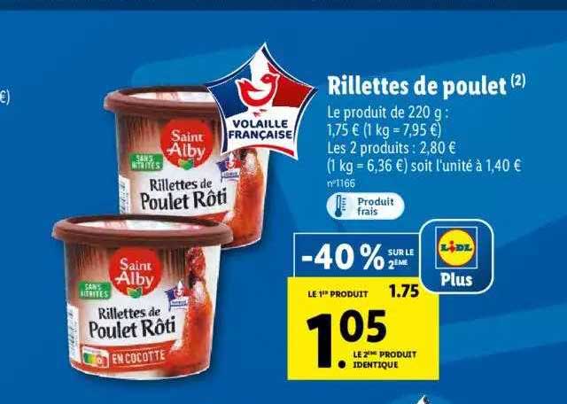 rillettes de poulet saint alby