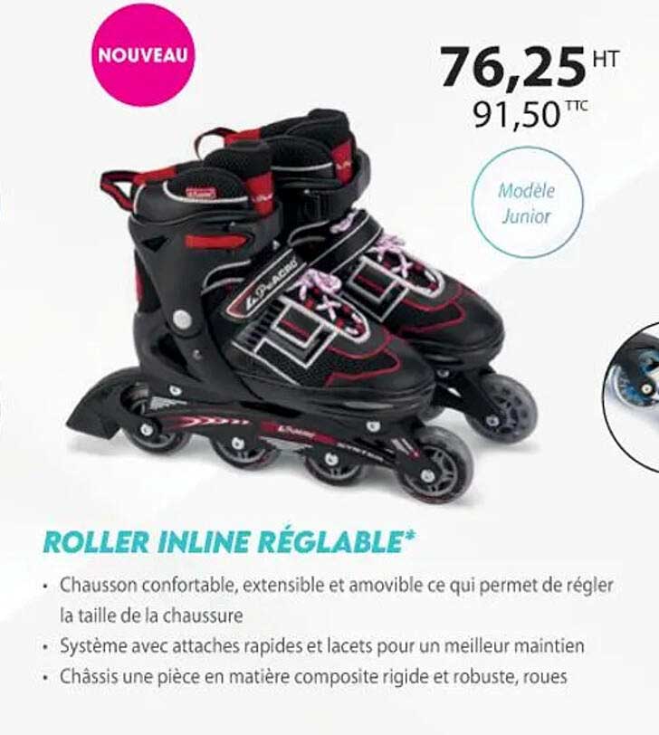roller inline réglable