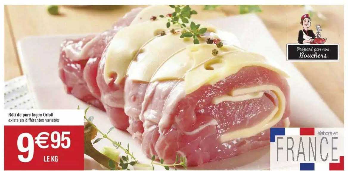 rôti de porc façon orloff