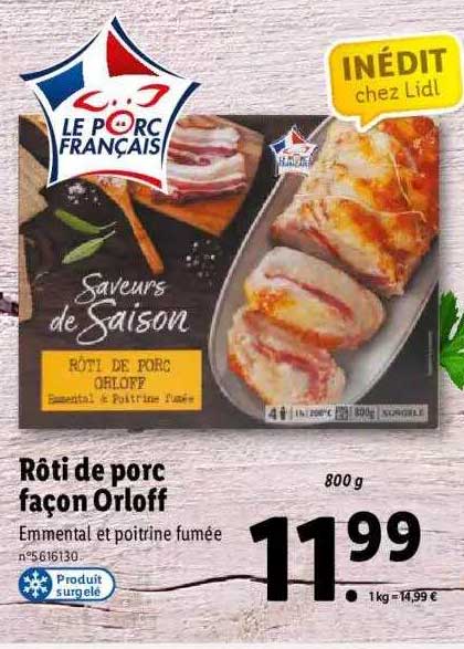 rôti de porc façon orloff