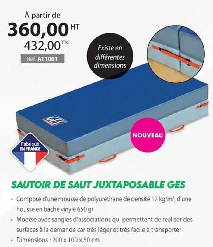 sautoir de saut juxtaposable ges