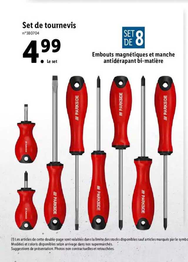 Set De Tournevis Parkside