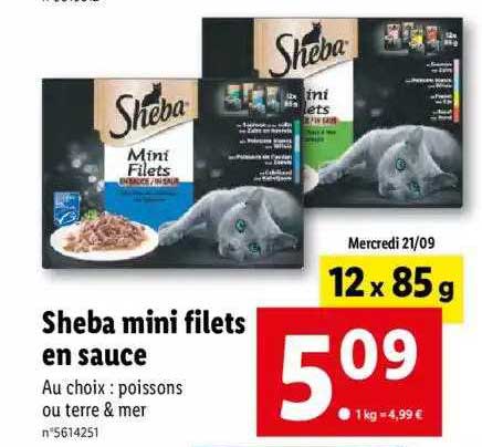Sheba Mini Filets En Sauce