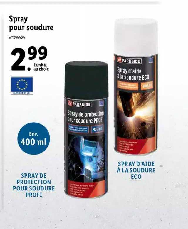 Spray Pour Soudure Parkside