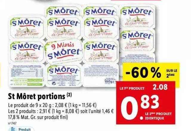 st môret portions