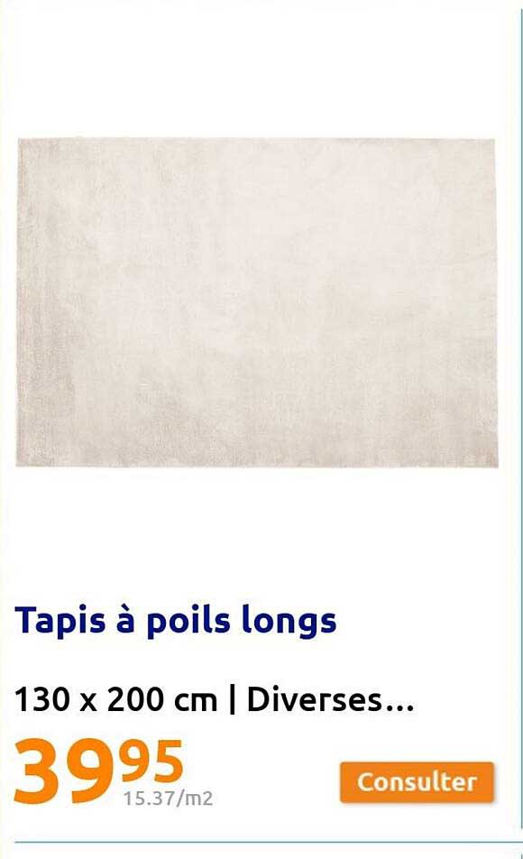 tapis à poiles longs