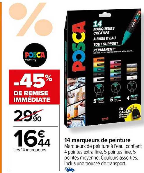 14 Marqueurs De Peinture Posca