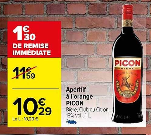 apéritif à l'orange picon