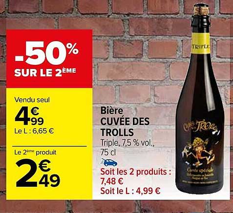 bière cuvée des trolls