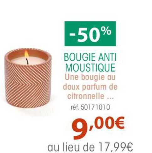 bougie anti moustique