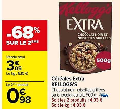 Céréales Extra Kellogg's