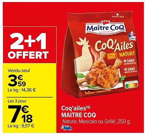 coq'ailes maître coq