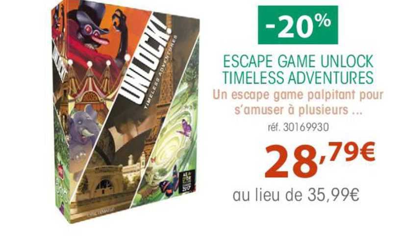 escape game unlock timeless adventures