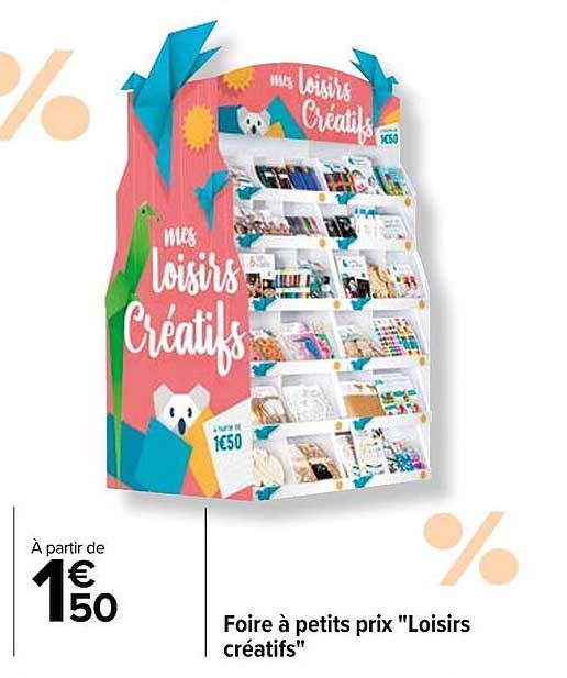 foire à petits prix "loisirs créatifs"