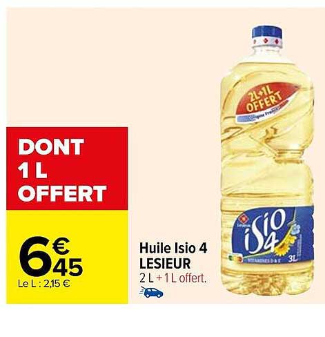 huile isio 4 lesieur