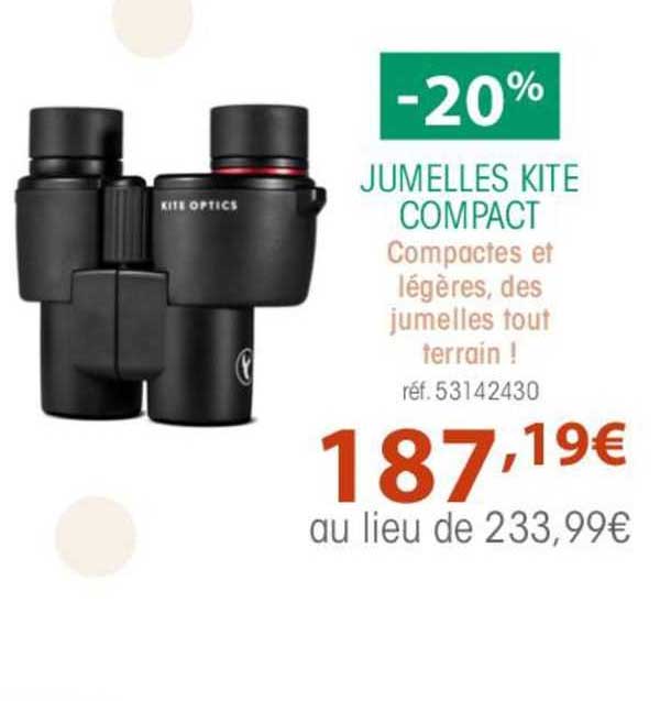 jumelles kite compact