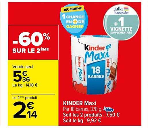 Kinder Maxi