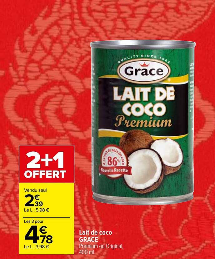 lai de coco grâce
