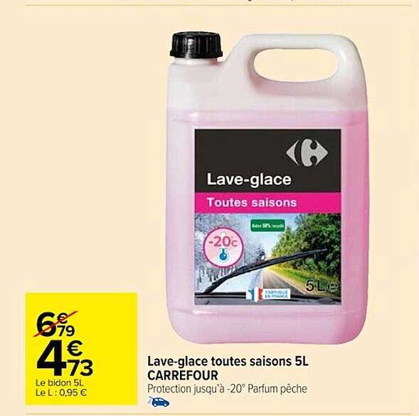 lave-glace toutes saisons 5 l carrefour