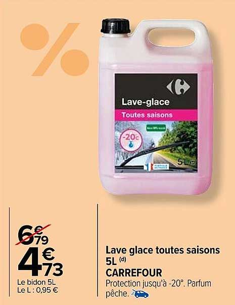 lave glace toutes saisons 5l carrefour