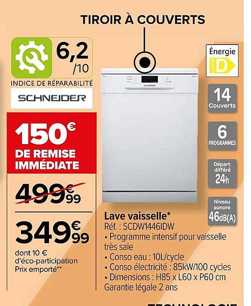 Lave Vaisselle Schneider