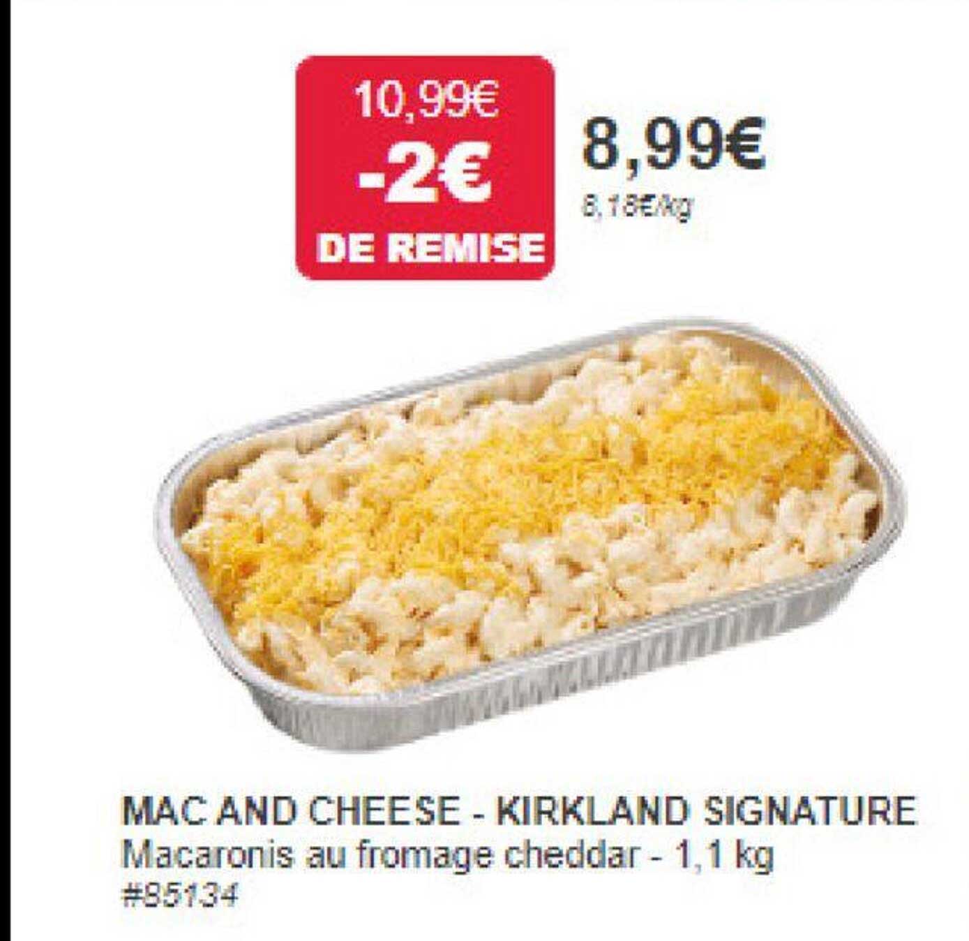 mac and cheese - kirkland signature