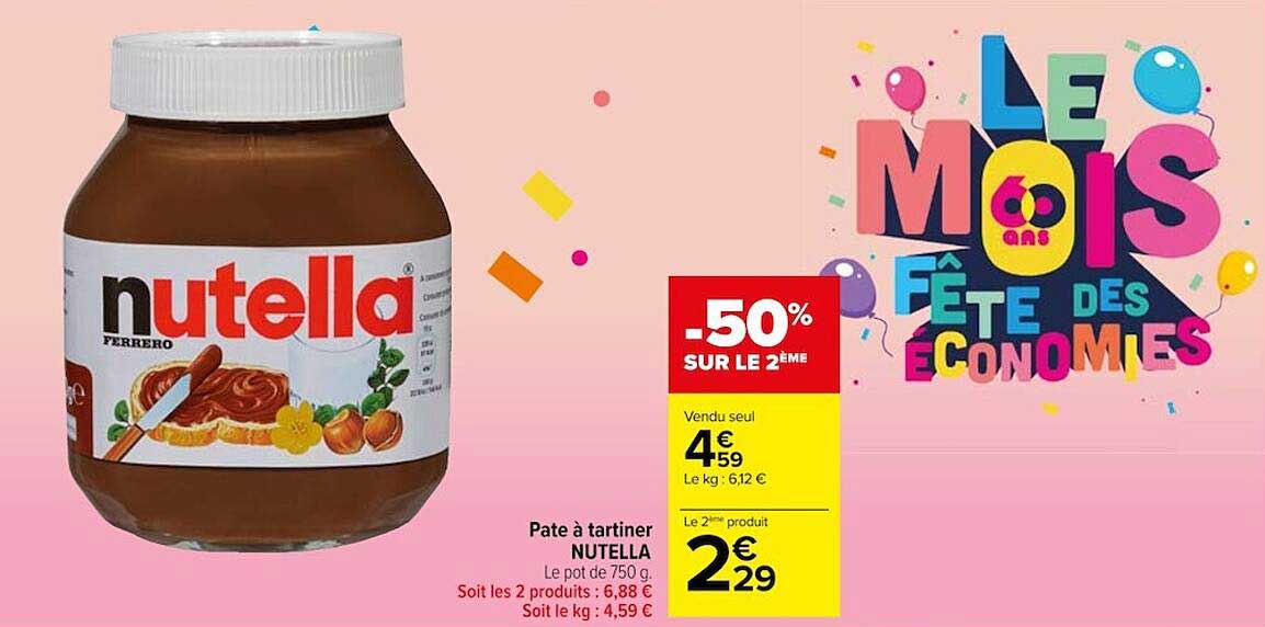 Pâte à Tartiner Nutella