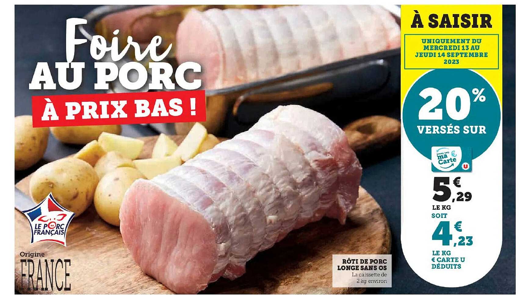 Rôti De Porc Longe Sans Os