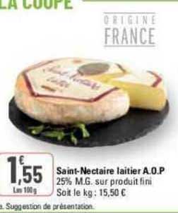 saint-nectaire laitier a.o.p.