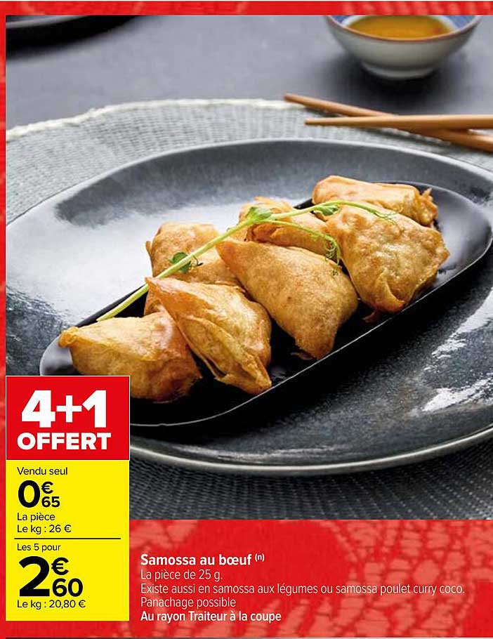 Samossa Au Bœuf