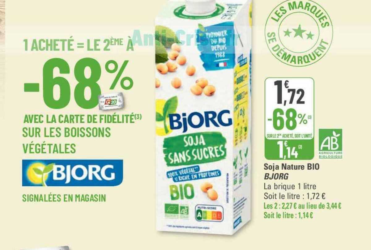 Soja Nature Bio Bjorg