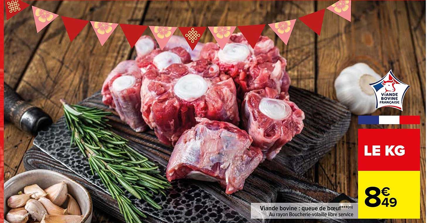 Viande Bovine : Queue De Bœuf***