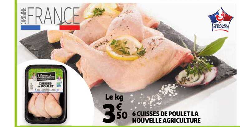 6 Cuisses De Poulet La Nouvelle Agriculture