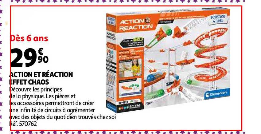 action et réaction effet chaos
