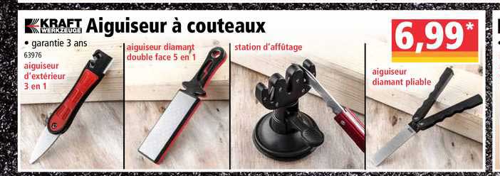 aiguiseur à couteaux kraft werkzeuge