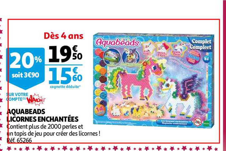 aquabeads licornes enchantées