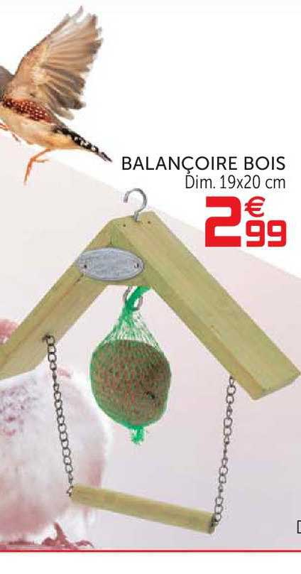 balançoire bois