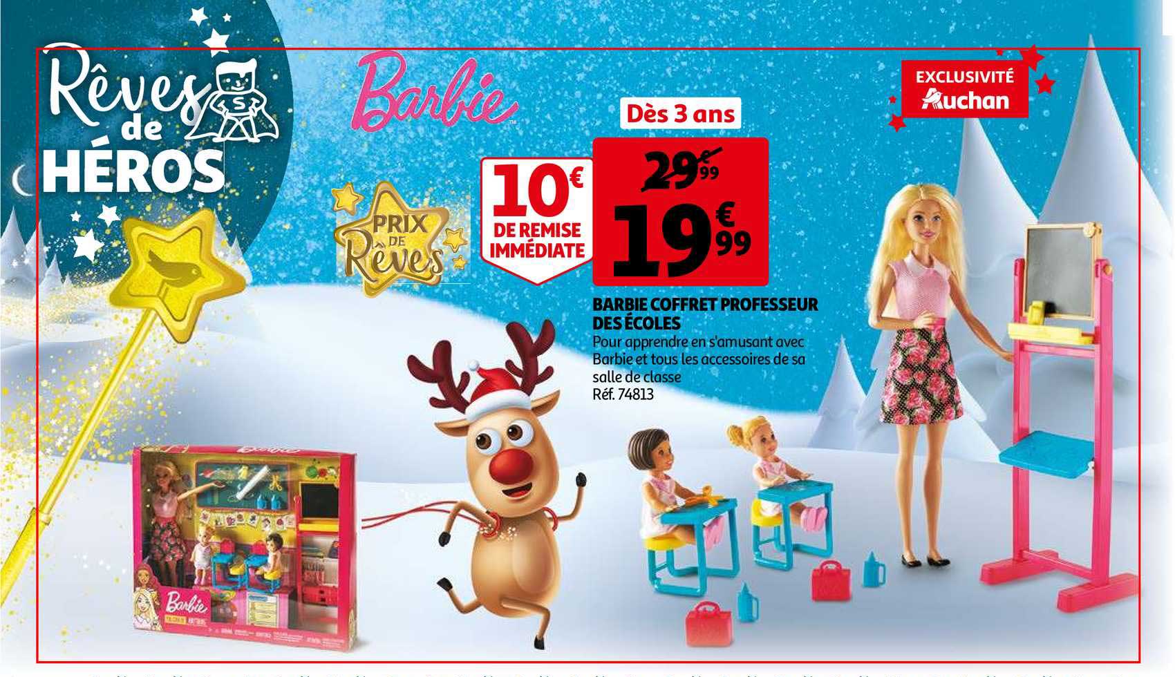 barbie coffret professeur des écoles