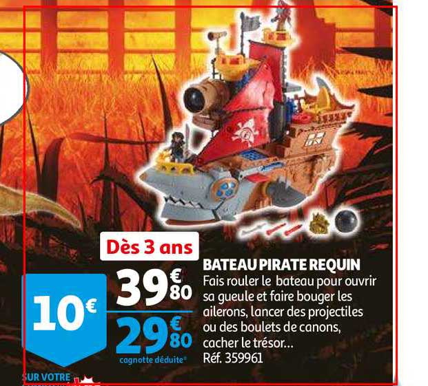 bateau pirate requin