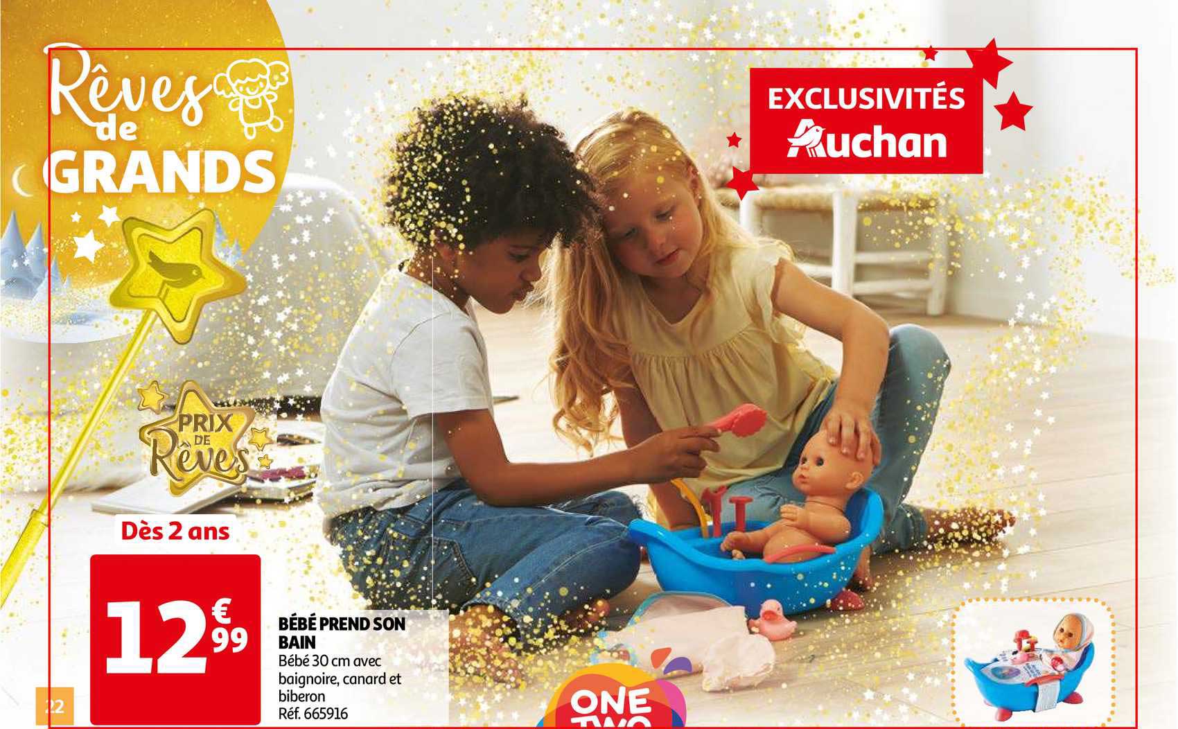 bébé prend son bain rêves des grands