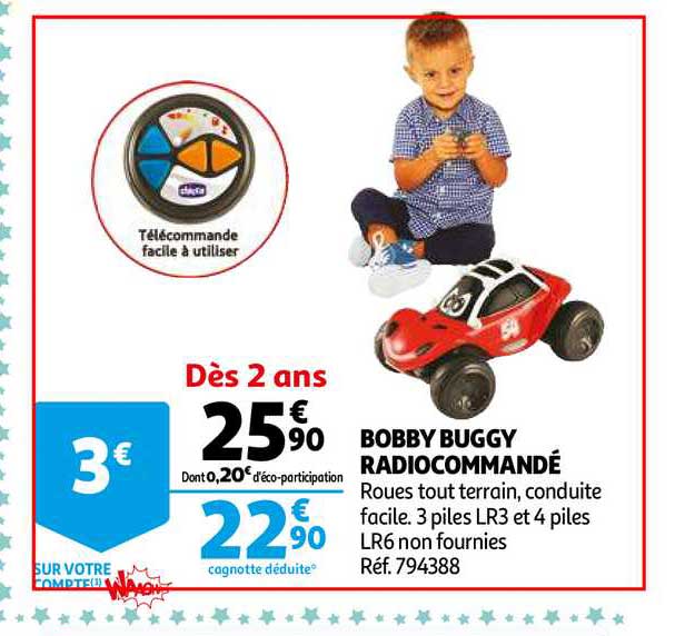 bobby buggy radiocommandé