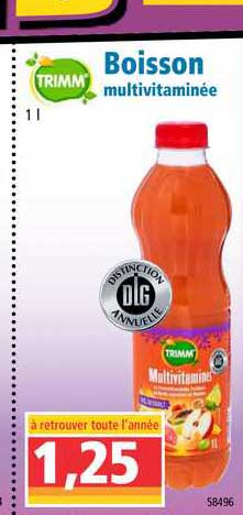 Boisson Multivitaminée Trimm