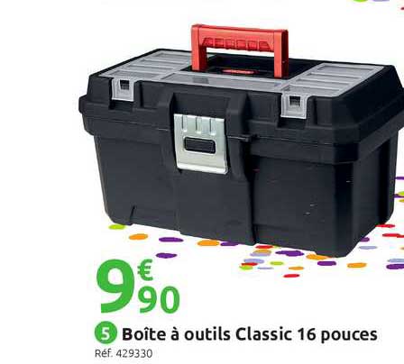 Boîte à Outils Classic 16 Pouces
